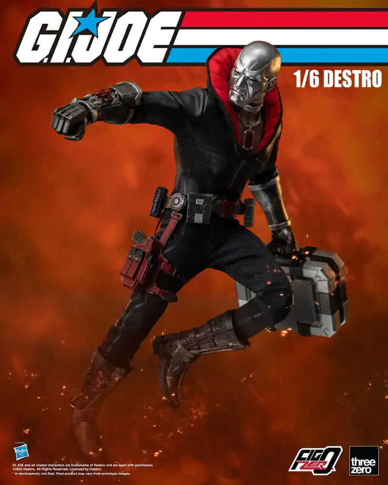 G.I. Joe FigZero 1/6 Destro akciófigura 31 cm termékfotó