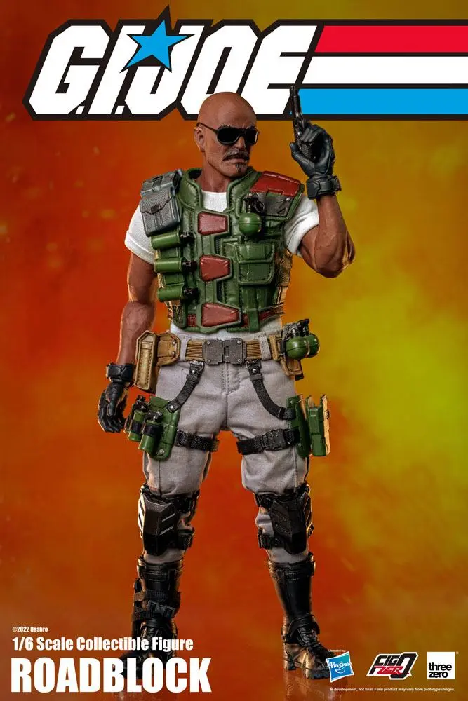 G.I. Joe FigZero 1/6 Roadblock akciófigura 30 cm termékfotó