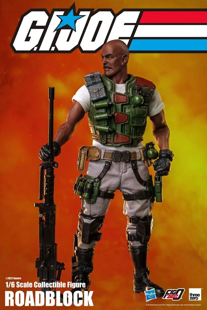 G.I. Joe FigZero 1/6 Roadblock akciófigura 30 cm termékfotó