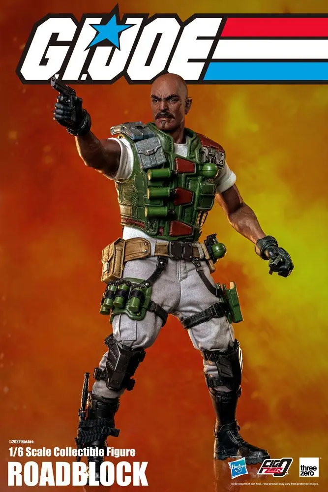 G.I. Joe FigZero 1/6 Roadblock akciófigura 30 cm termékfotó