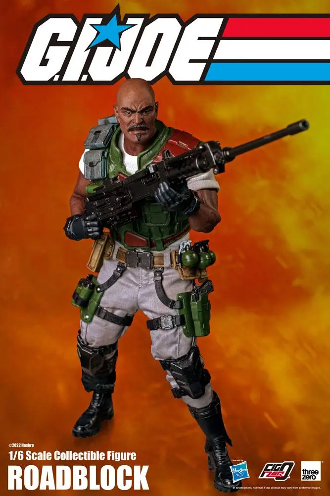 G.I. Joe FigZero 1/6 Roadblock akciófigura 30 cm termékfotó