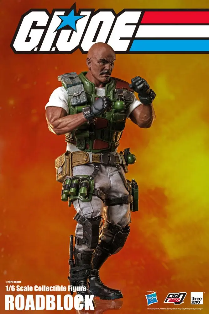 G.I. Joe FigZero 1/6 Roadblock akciófigura 30 cm termékfotó