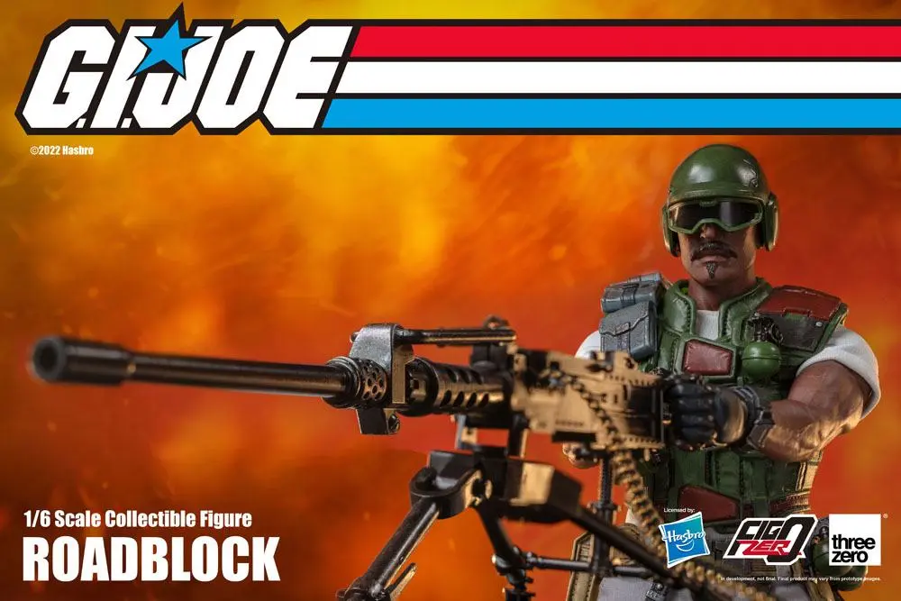 G.I. Joe FigZero 1/6 Roadblock akciófigura 30 cm termékfotó