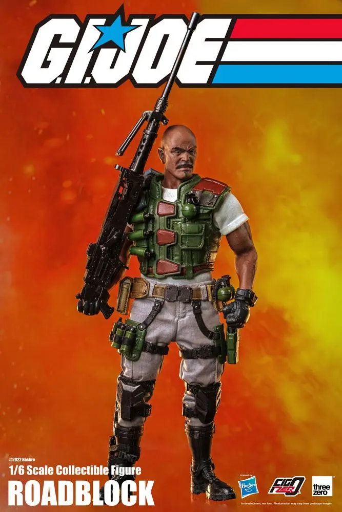 G.I. Joe FigZero 1/6 Roadblock akciófigura 30 cm termékfotó