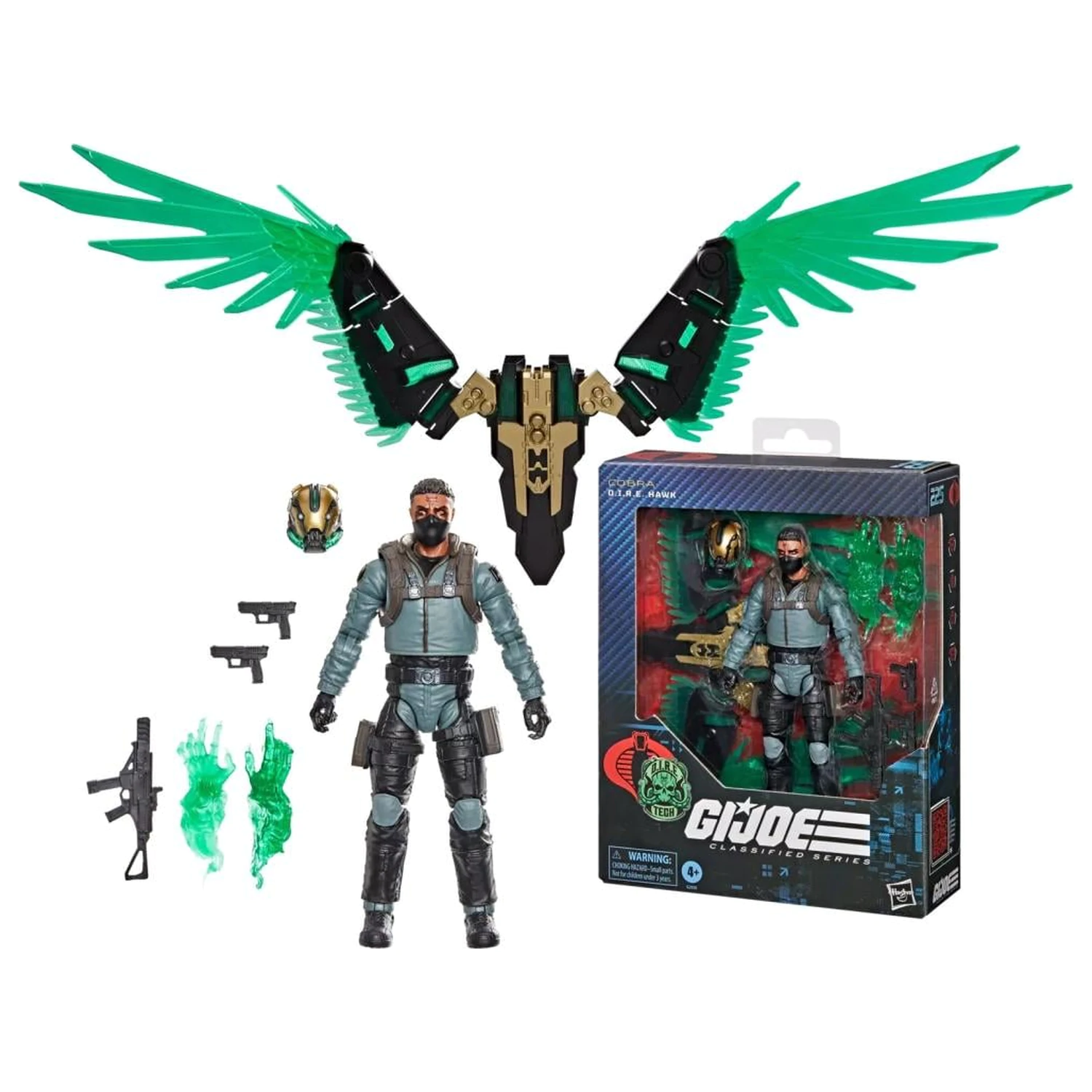 G.I. Joe General Clayton "Hawk" Abernathy figura Classified Series Legacy 15cm termékfotó
