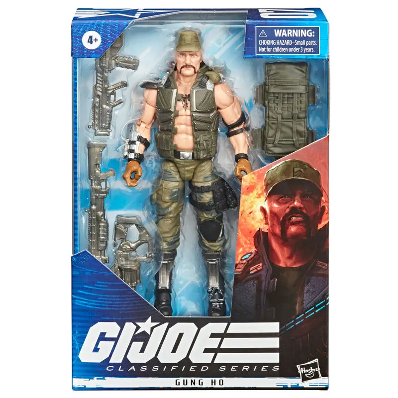 G.I. Joe Gung Ho Classified Series figura 15cm termékfotó
