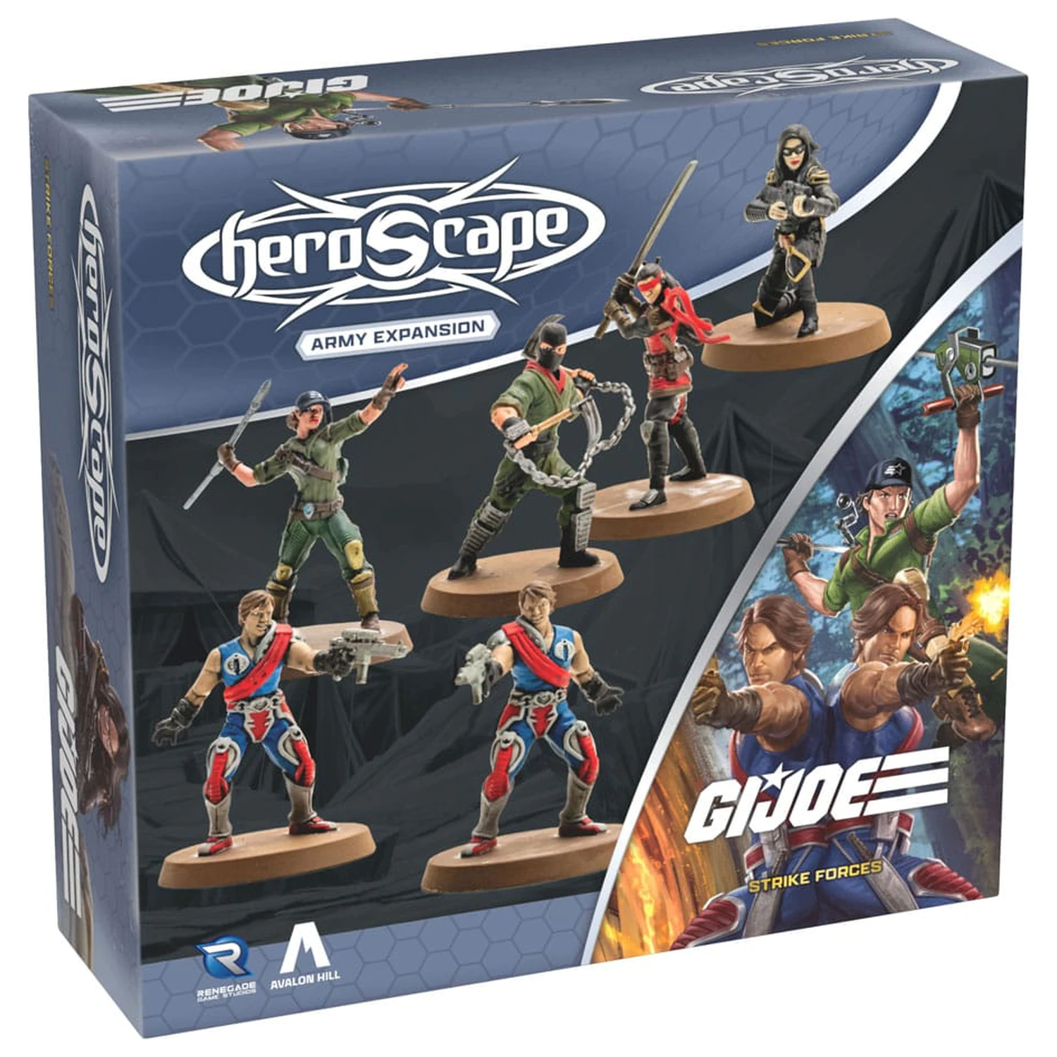 G.I.Joe Heroscape Army Expansion Strike Forces Angol nyelvű társasjáték kiegészítő termékfotó