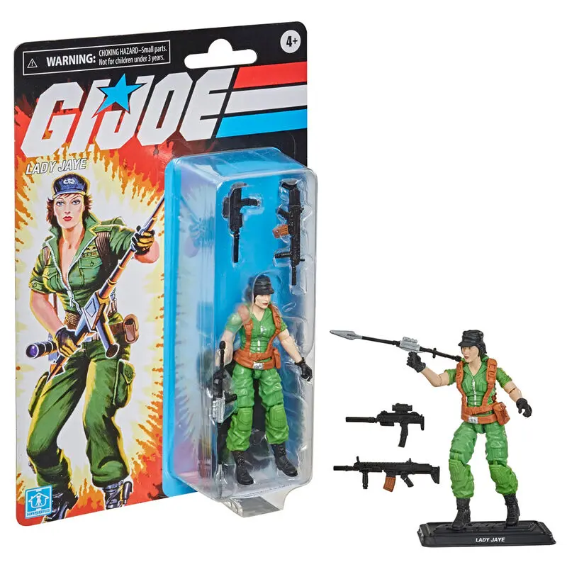 G.I. Joe Lady Jaye Retro figure 9,5cm termékfotó