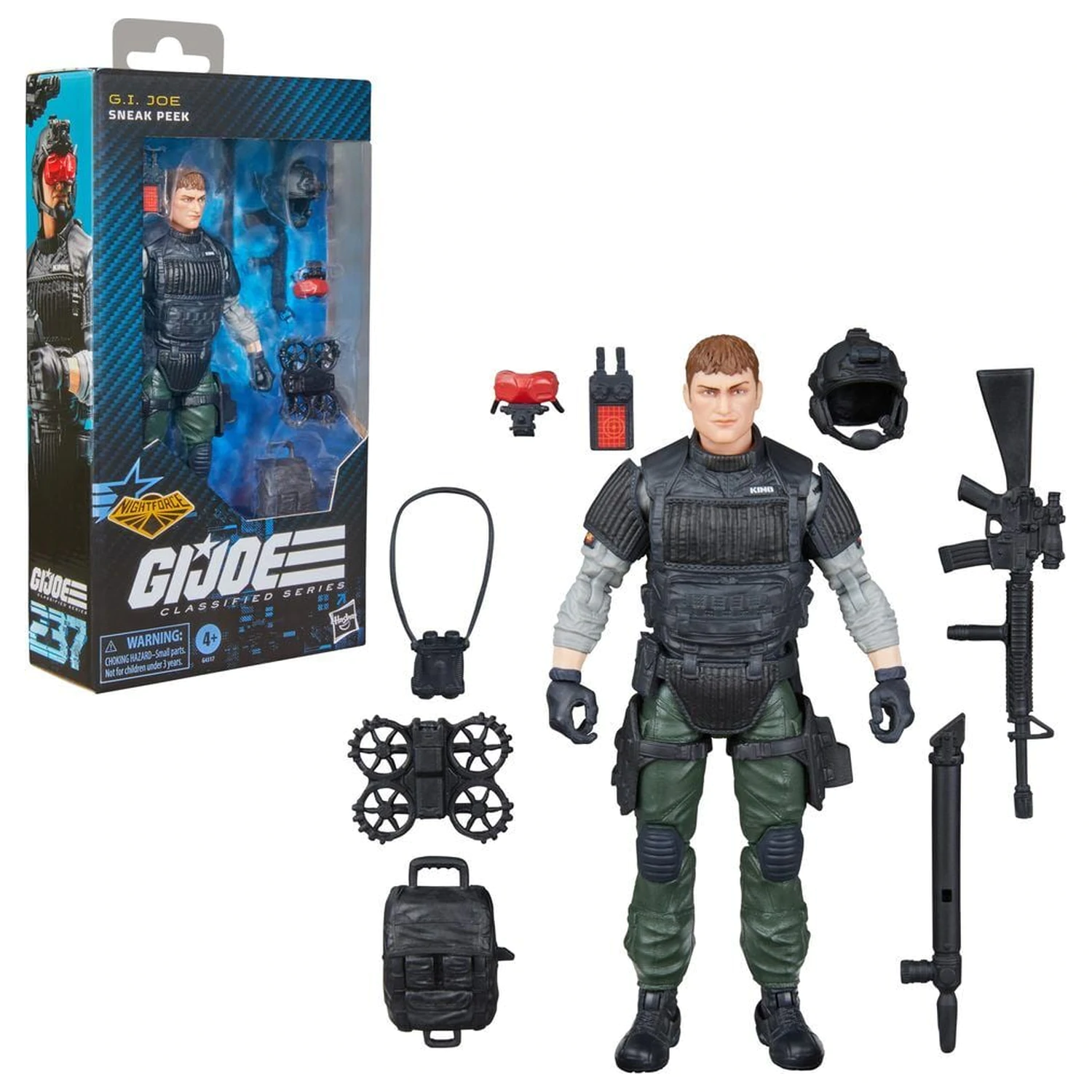 G.I. Joe Nightforce Sneak Peek figura 15cm termékfotó