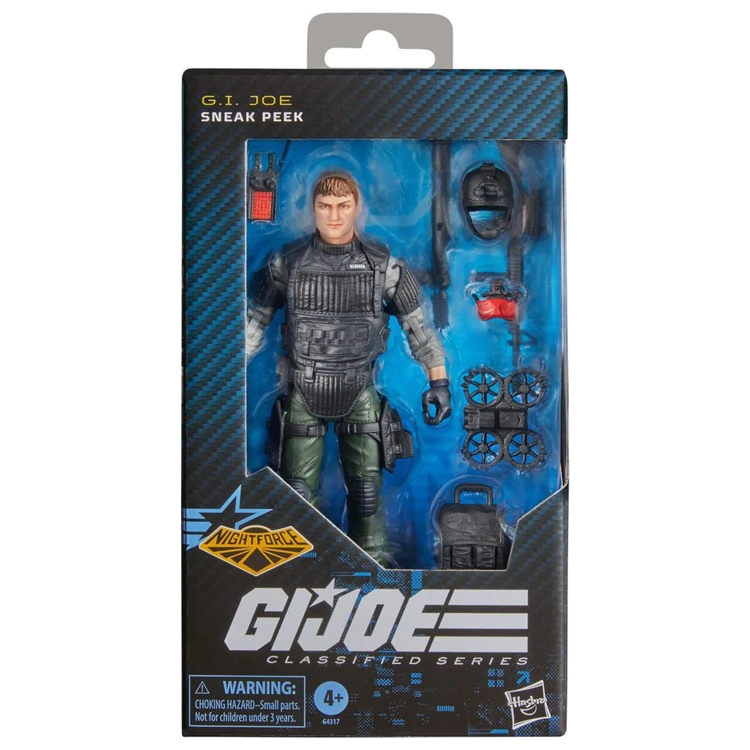 G.I. Joe Nightforce Sneak Peek figura 15cm termékfotó