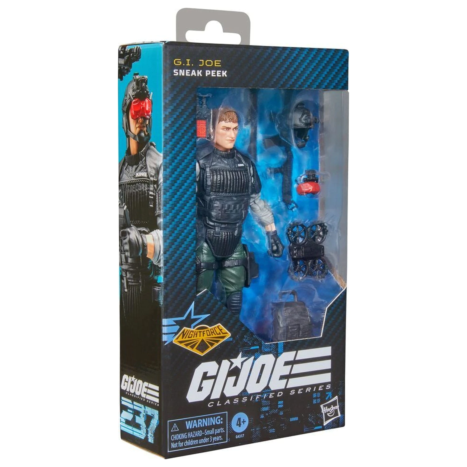 G.I. Joe Nightforce Sneak Peek figura 15cm termékfotó