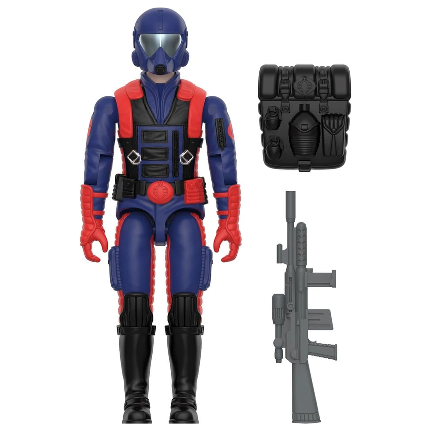 G.I. Joe ReAction+ akciófigura Wave 09 Cobra Viper Gunner termékfotó