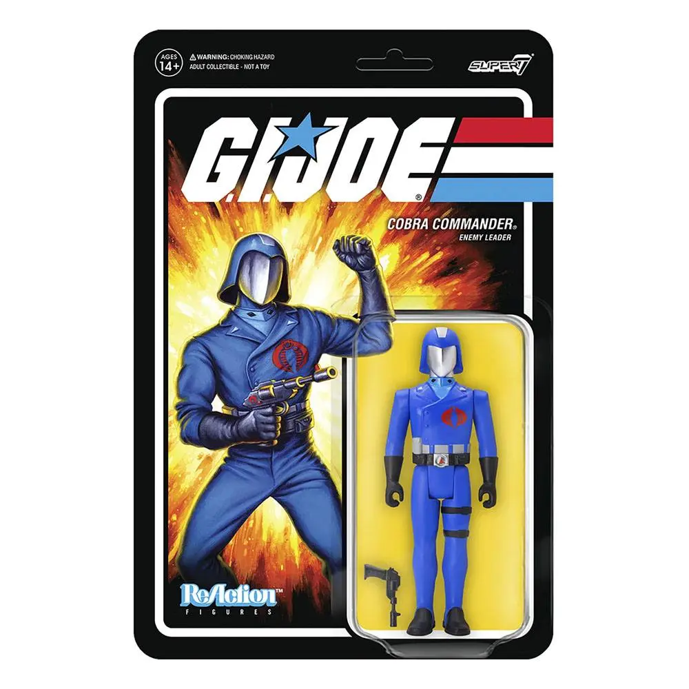G.I. Joe ReAction Cobra Commander akciófigura 10 cm termékfotó