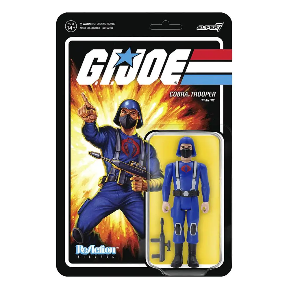G.I. Joe ReAction Cobra Trooper H-back (Pink) akciófigura 10 cm termékfotó