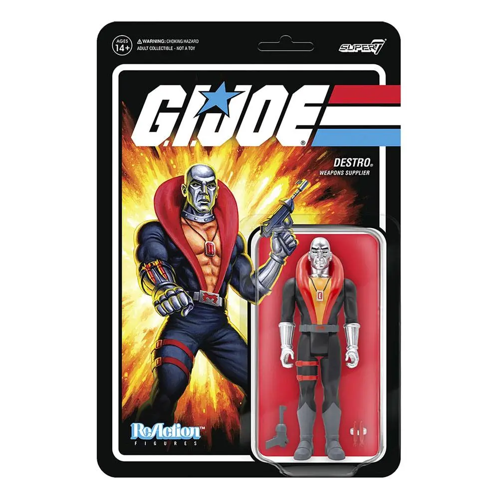 G.I. Joe ReAction Destro akciófigura 10 cm termékfotó