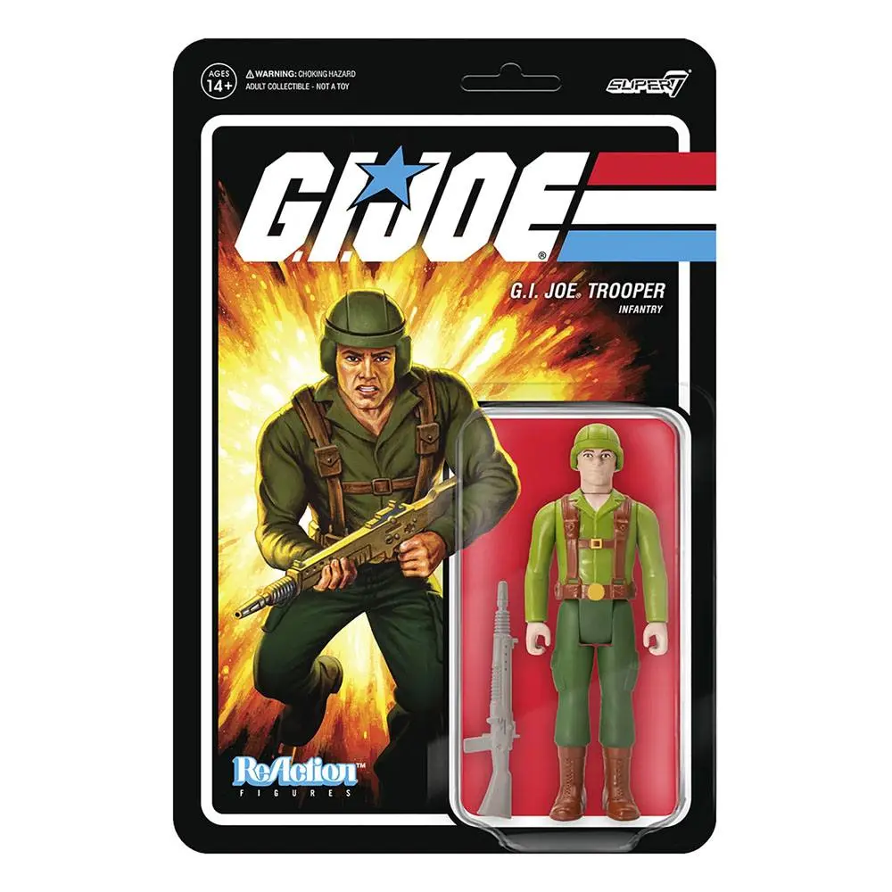 G.I. Joe ReAction Greenshirt (Pink) akciófigura 10 cm termékfotó