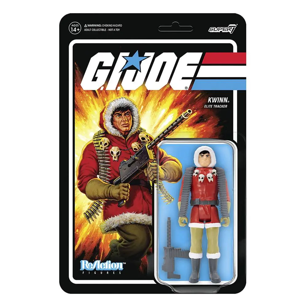 G.I. Joe ReAction Kwinn akciófigura 10 cm termékfotó