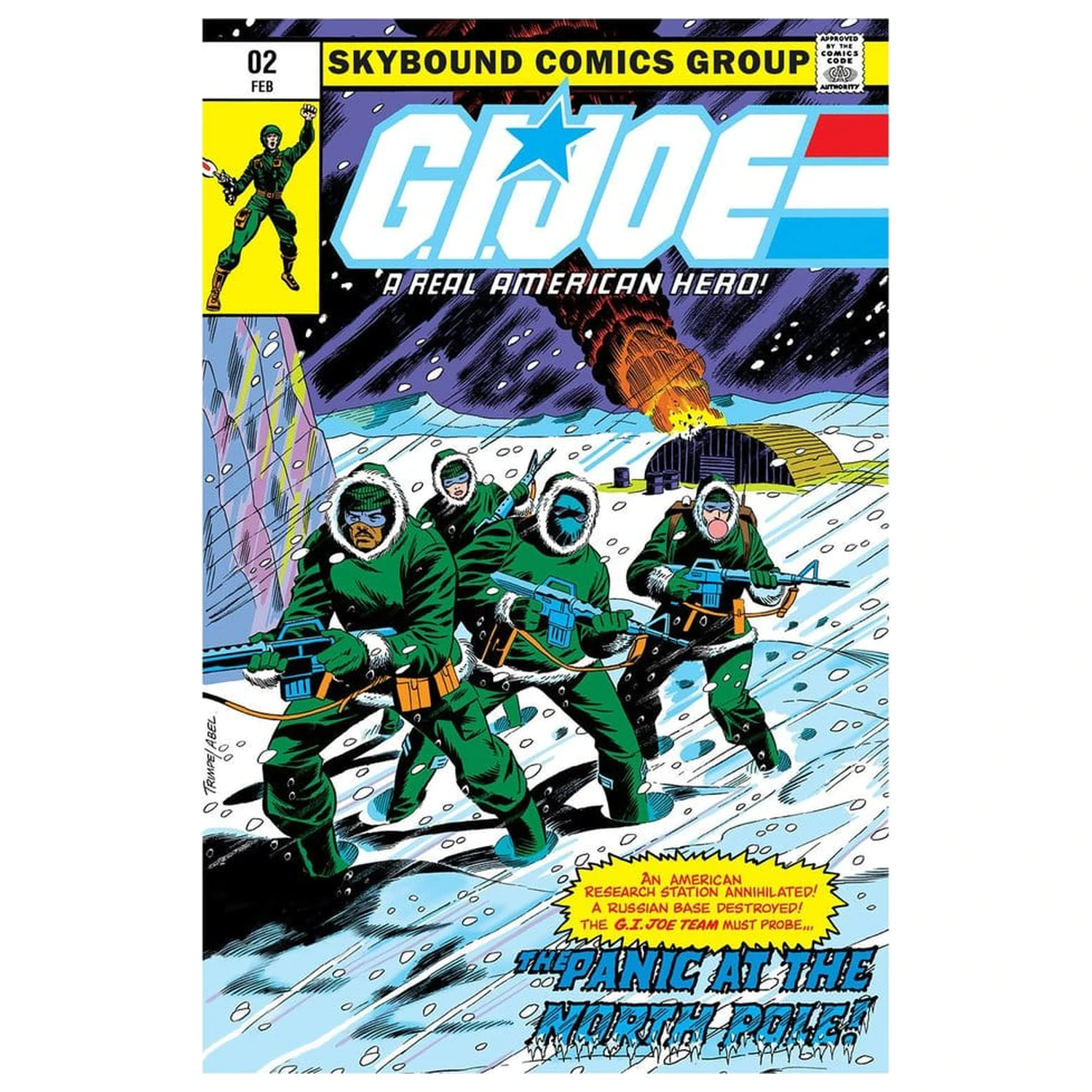 G.I. Joe ReAction+ Snake Eyes akciófigura (Skybound Comic Box Series, Issue #2) termékfotó