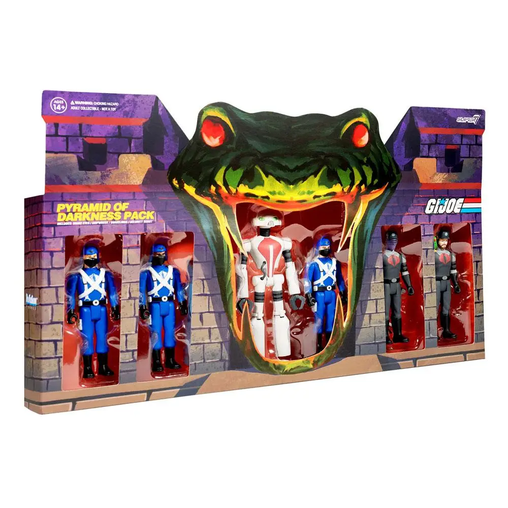 G.I. Joe ReAction Snakelings akciófigura csomag SDCC22 termékfotó