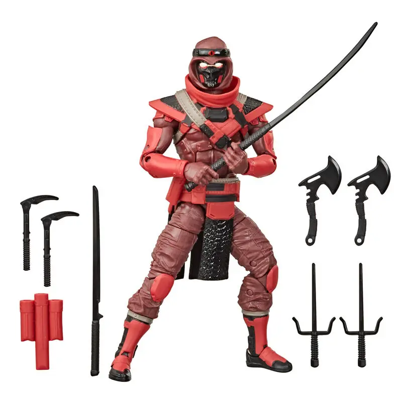 G.I. Joe Red Ninja Classified Series figura 15cm termékfotó