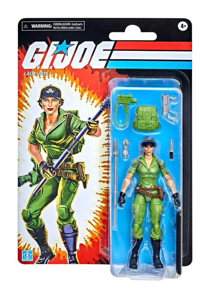 G.I. Joe Retro Collection 2022 Lady Jaye akciófigura 15 cm termékfotó
