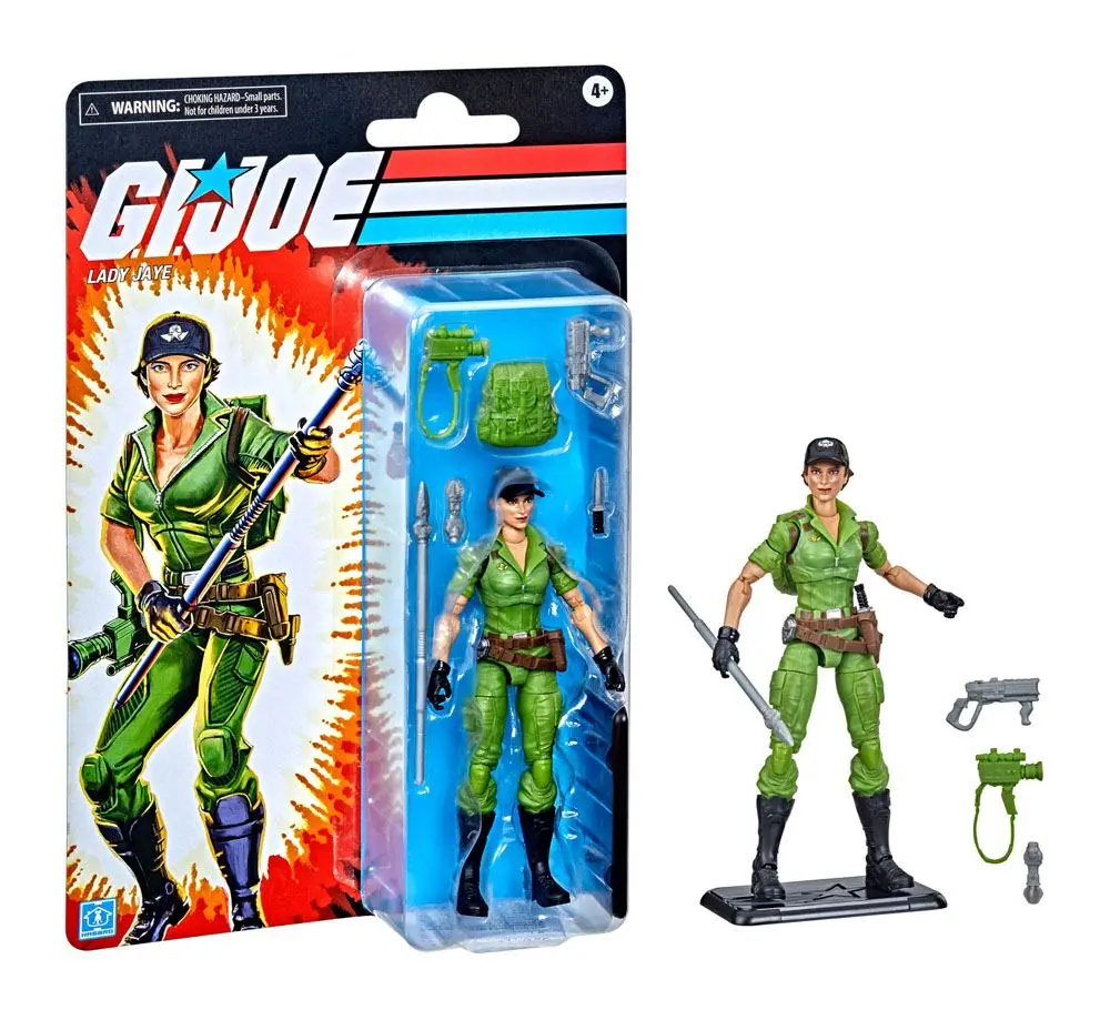 G.I. Joe Retro Collection 2022 Lady Jaye akciófigura 15 cm termékfotó