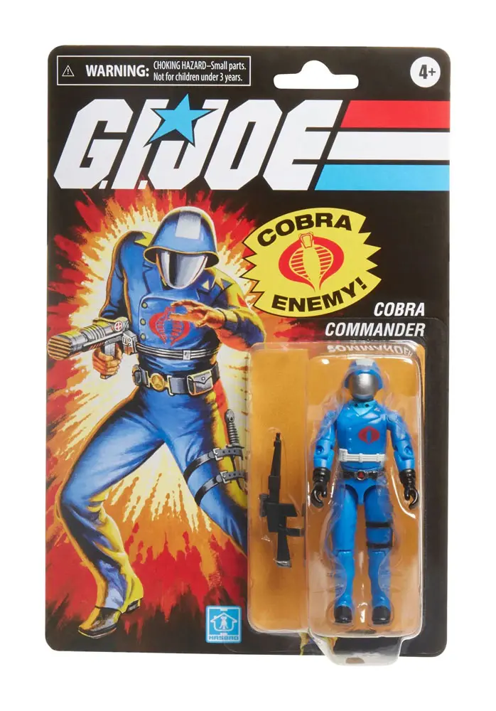 G.I. Joe Retro Collection Duke Vs. Cobra Commander 2 db-os akciófigura csomag 10 cm termékfotó