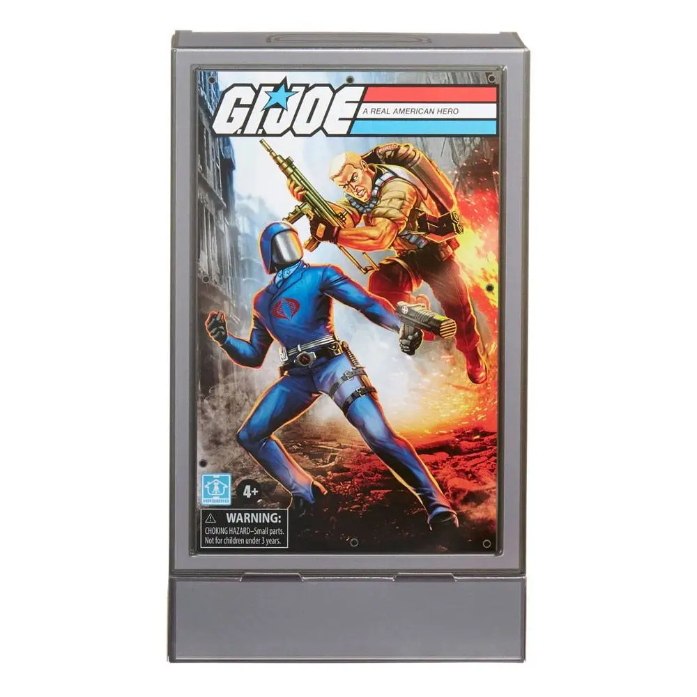 G.I. Joe Retro Collection Duke Vs. Cobra Commander 2 db-os akciófigura csomag 10 cm termékfotó