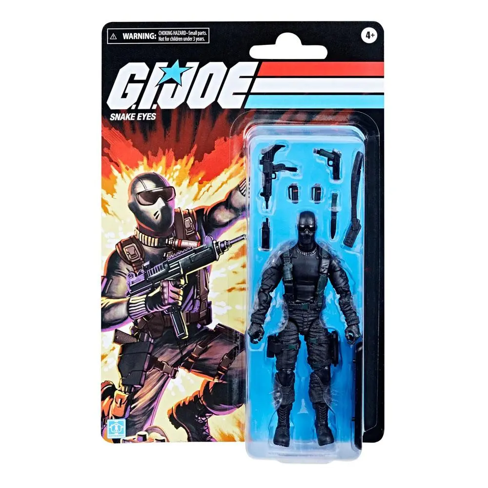 G.I. Joe Retro Collection Snake Eyes akciófigura 15 cm termékfotó