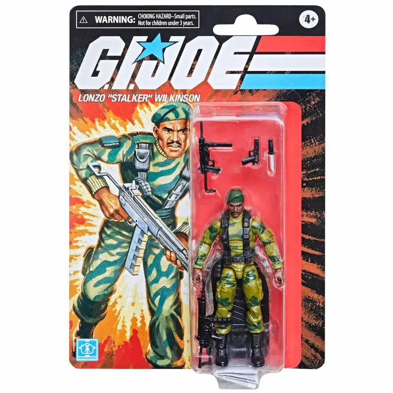 G.I. Joe Retro Stalker Wilkinson Lonzo figura 10 cm termékfotó