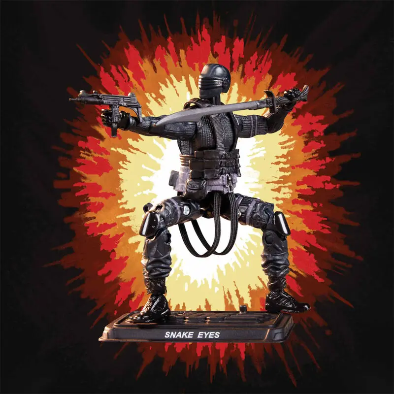 G.I.Joe Snake Eyes figura 12cm termékfotó