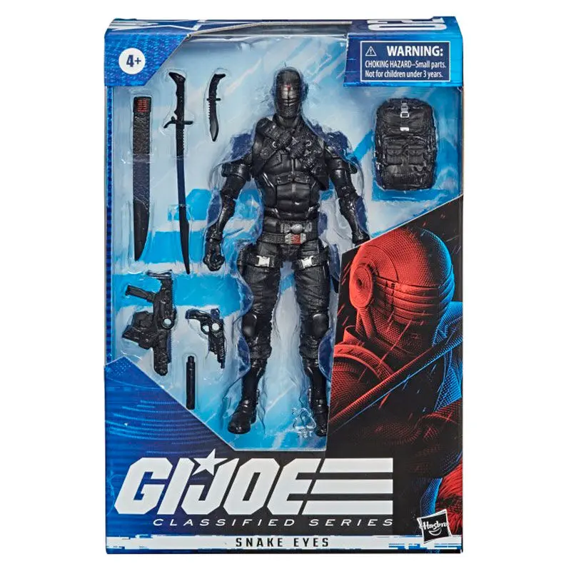 G.I.Joe Snake Eyes figura 15cm termékfotó