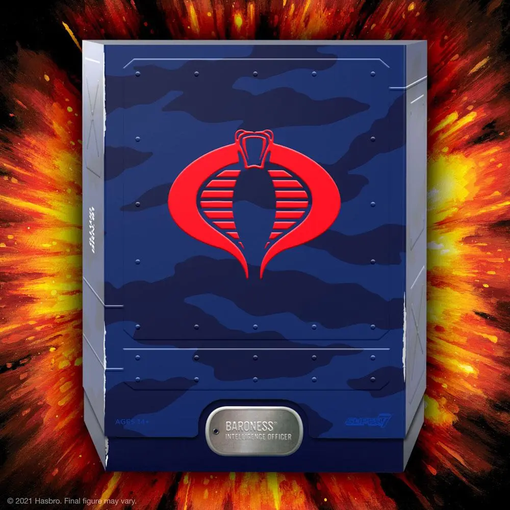 G.I. Joe Ultimates Baroness akciófigura 18 cm termékfotó