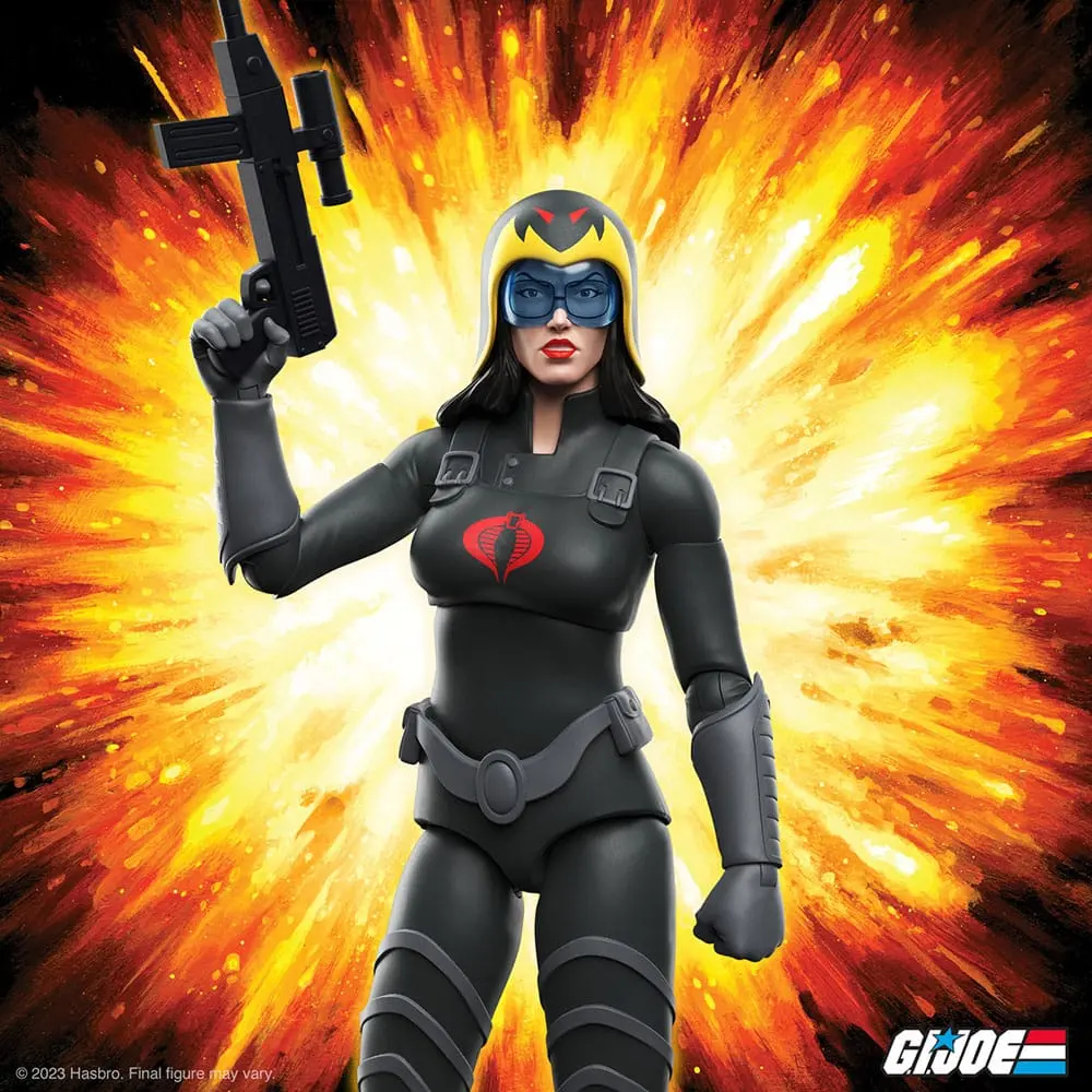 G.I. Joe Ultimates Action Figure Baroness (Black Suit) 18 cm termékfotó