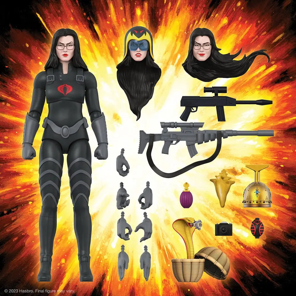 G.I. Joe Ultimates Action Figure Baroness (Black Suit) 18 cm termékfotó