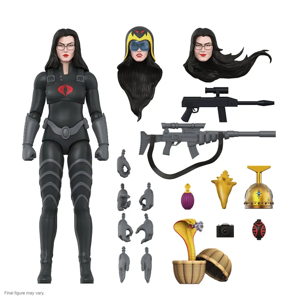 G.I. Joe Ultimates Action Figure Baroness (Black Suit) 18 cm termékfotó