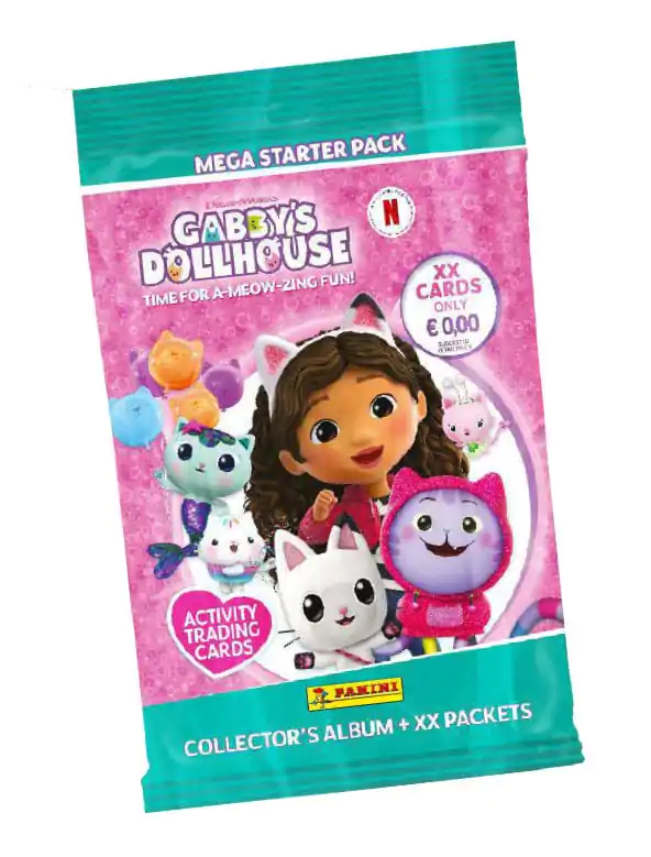 Gabby's Dollhouse: Time for a Meow-Zing fun Trading Cards Starter Pack német nyelvű termékfotó