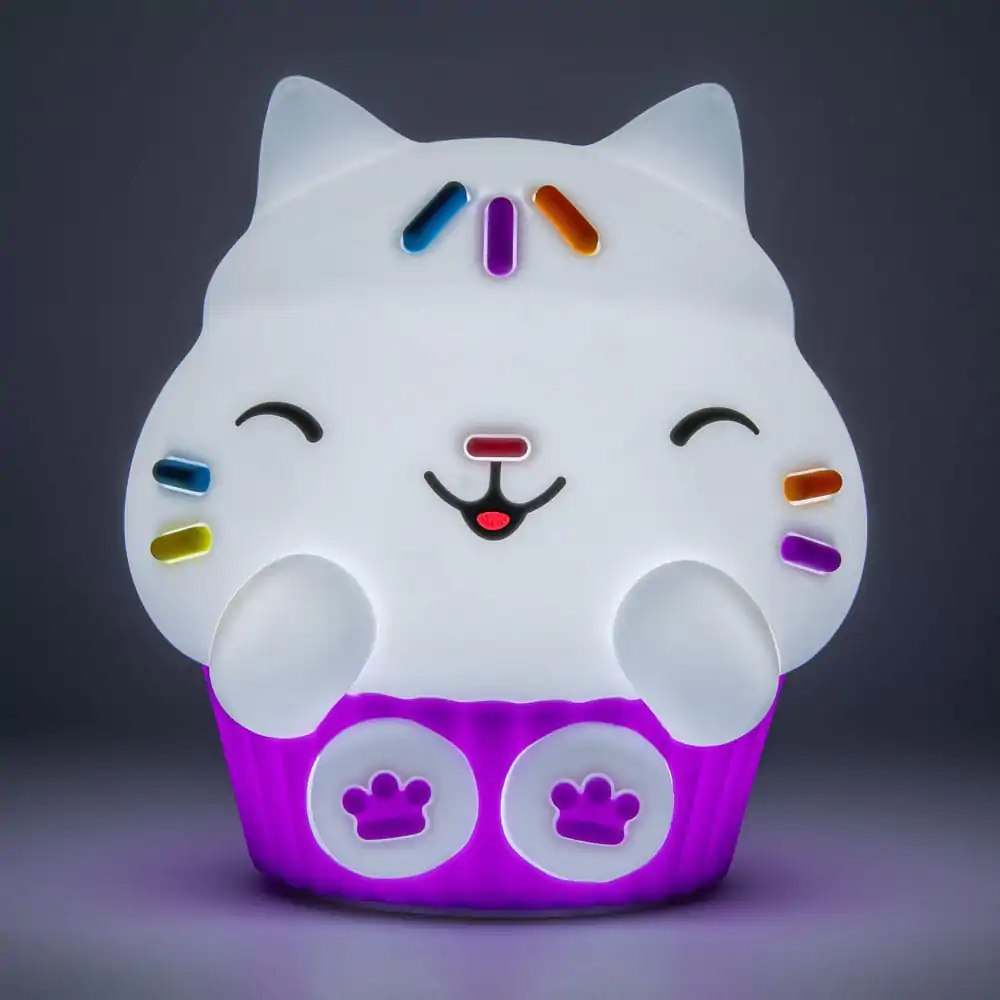 Gabby´s Dollhouse Squishy Glo Cakey Cat szilikon lámpa 15 cm termékfotó