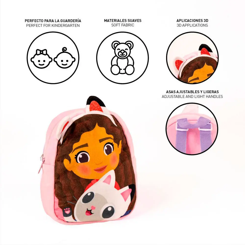 Gabbys Dollhouse plüss táska hátizsák 22cm termékfotó
