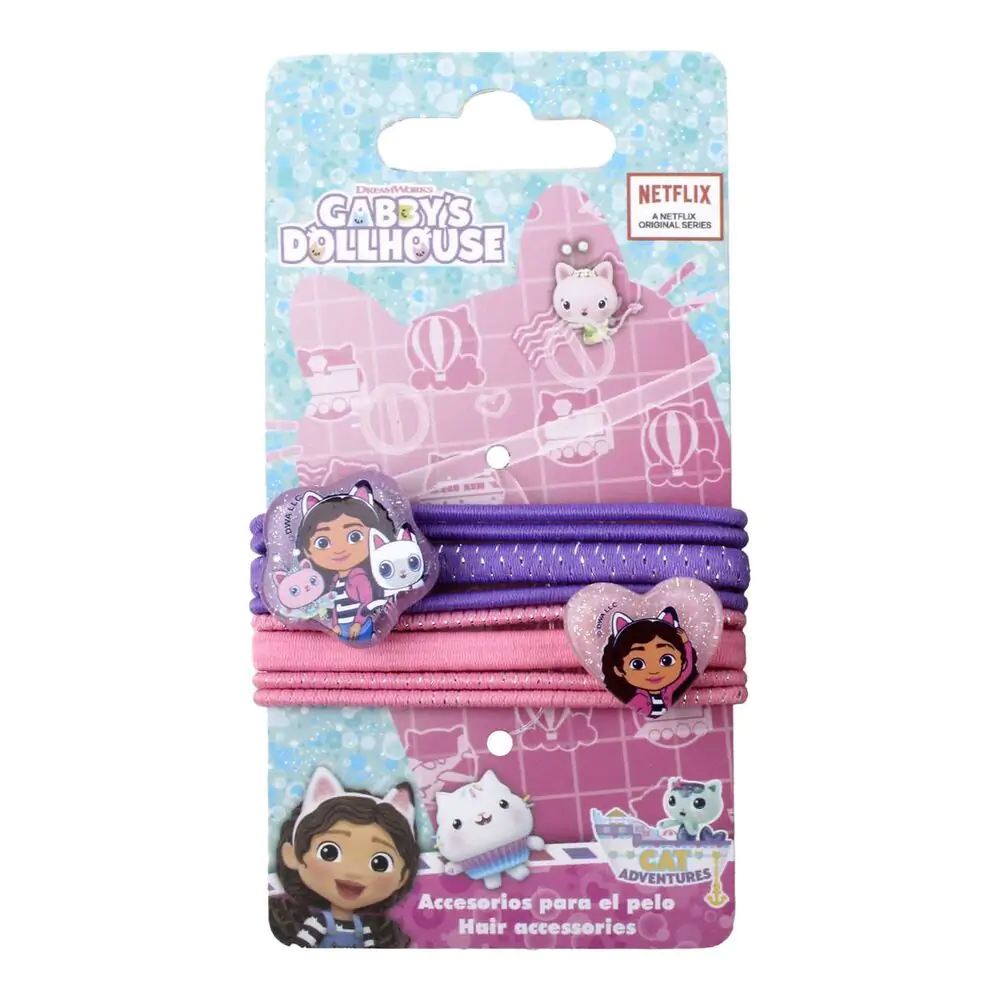 Gabi babaháza 8 db-os scrunchie hajgumi csomag termékfotó