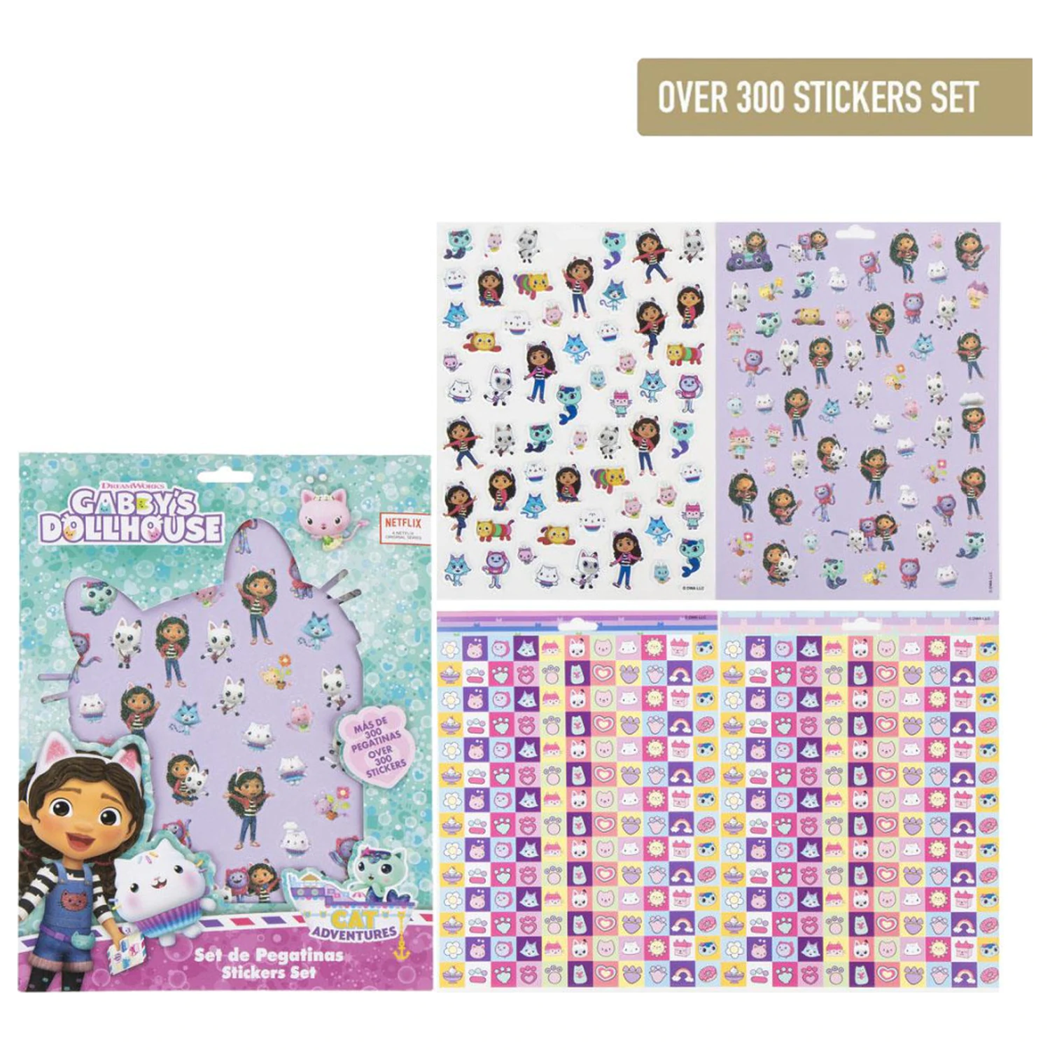 Gabi babaháza Adventures matrica szett 300 db-os termékfotó