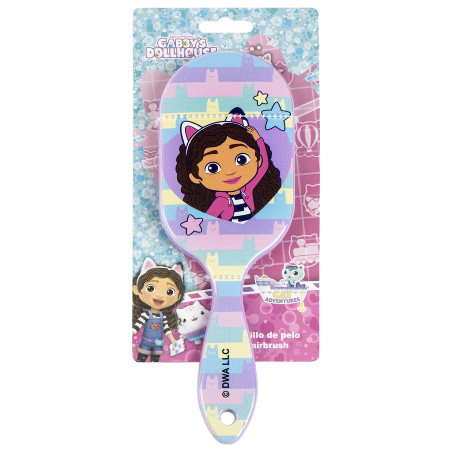 Gabi babaháza Cat Adventures hajkefe, fésű 20 cm termékfotó