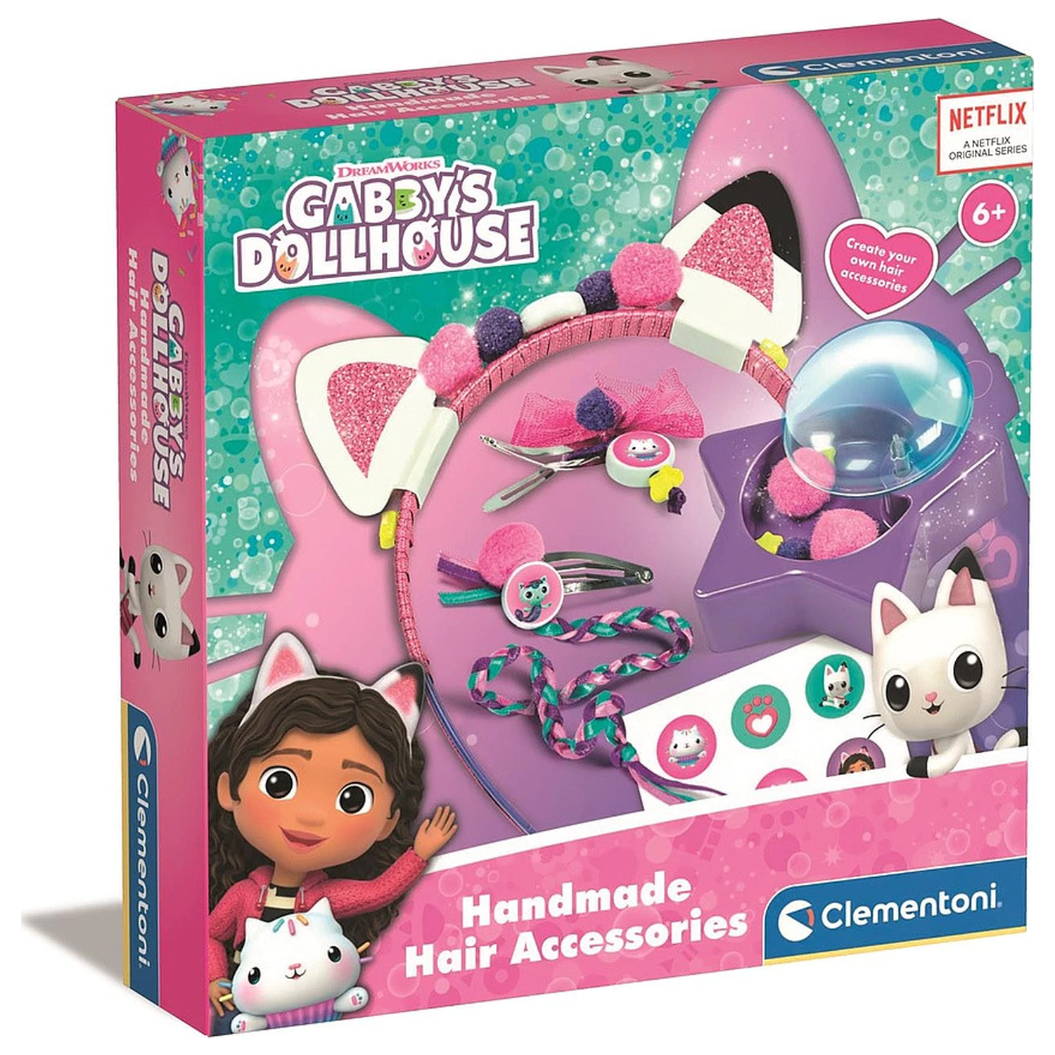 Gabi babaháza Cat Ears hajkiegészítő szett  termékfotó