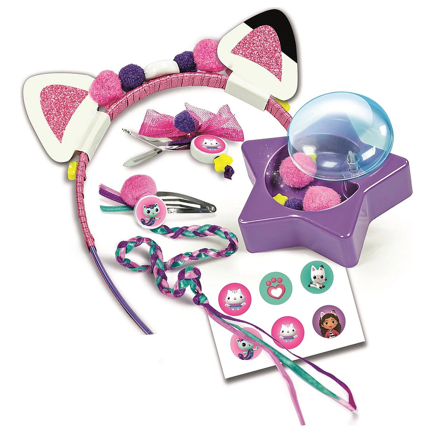 Gabi babaháza Cat Ears hajkiegészítő szett  termékfotó