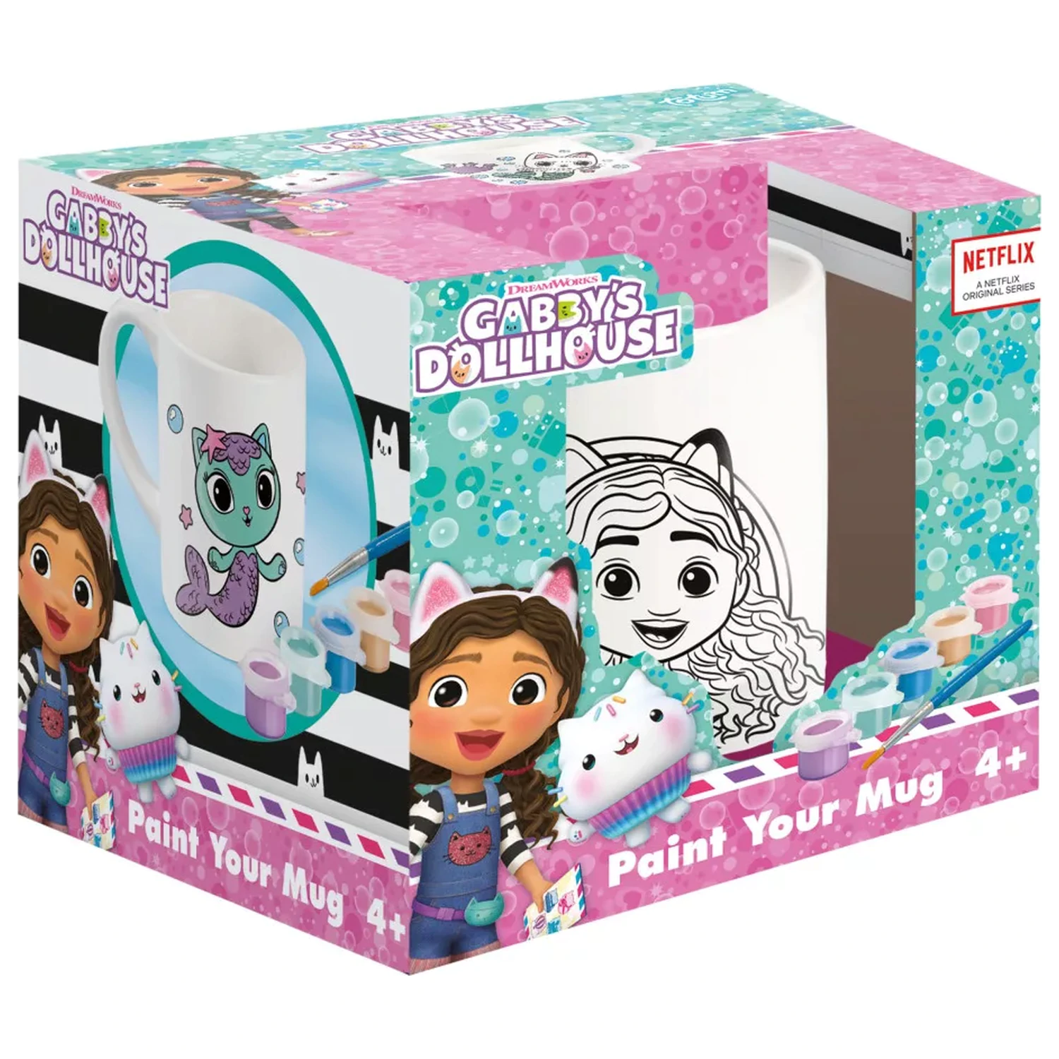 Gabi babaháza Cats festhető porcelán bögre 235 ml termékfotó