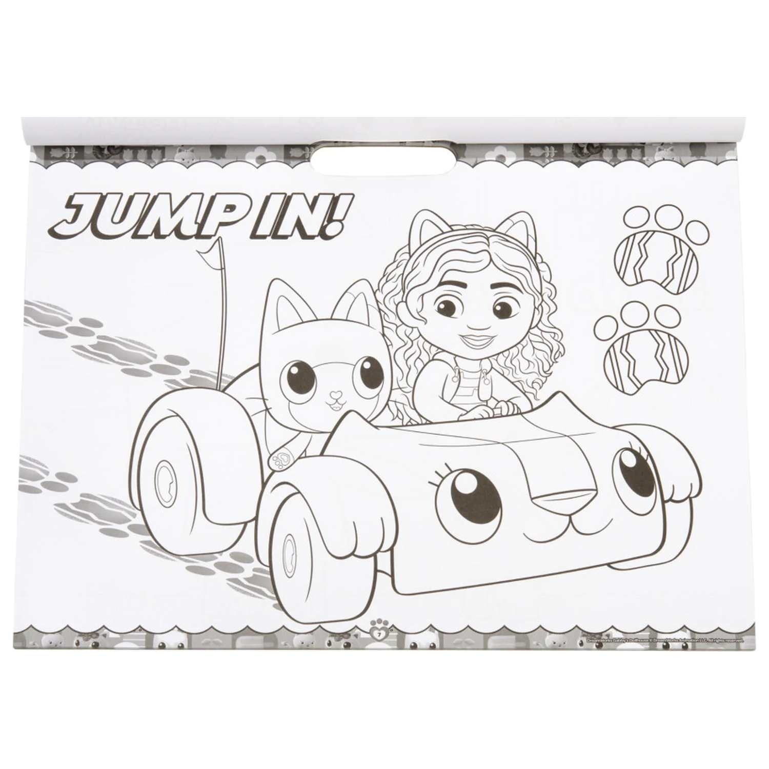 Gabi babaháza Cats színező és activity szett termékfotó