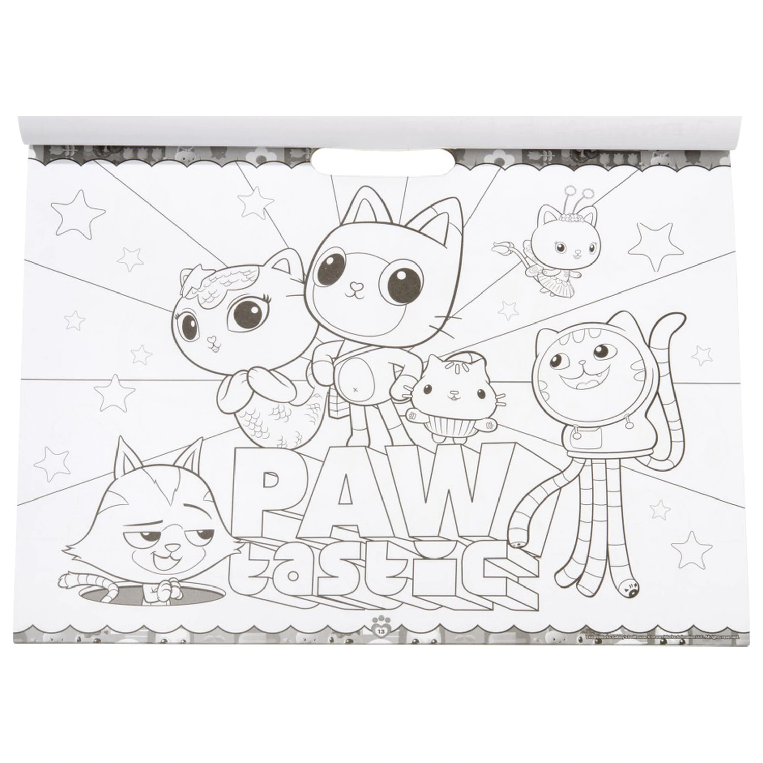 Gabi babaháza Cats színező és activity szett termékfotó