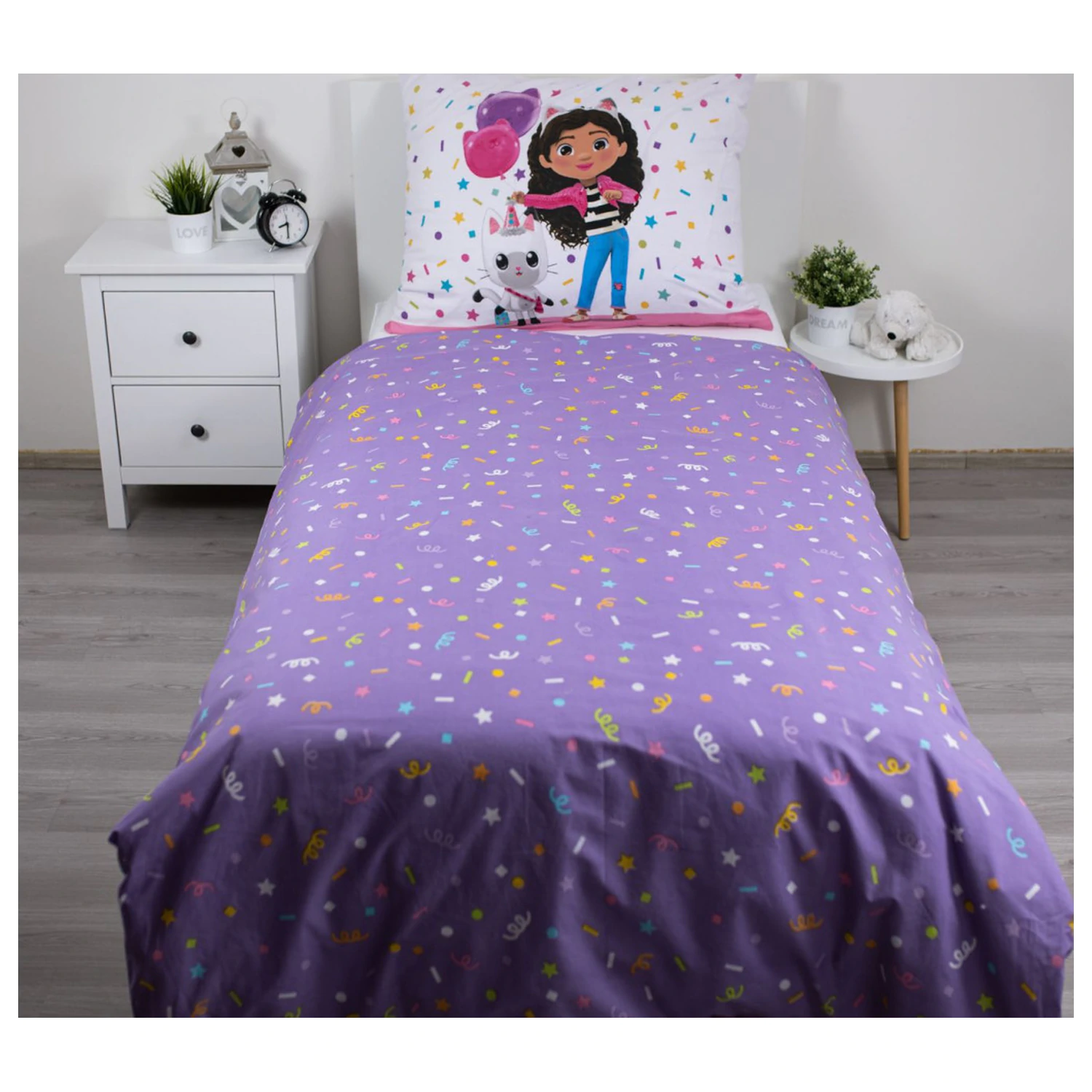 Gabi babaháza Confetti ágyneműhuzat termékfotó