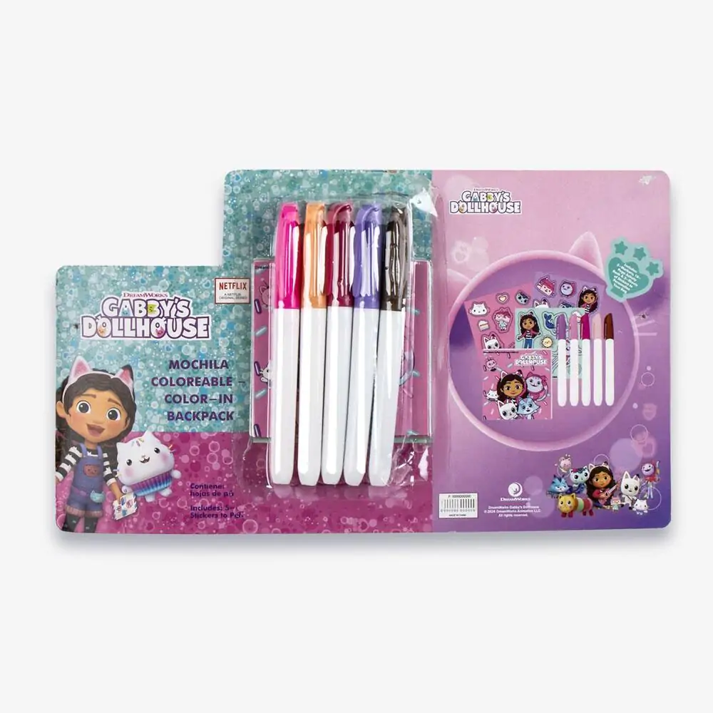 Gabi babaháza DIY táska hátizsák csomag termékfotó