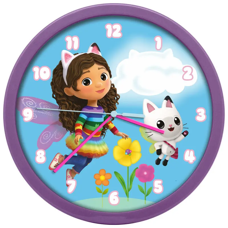 Gabbys Dollhouse wallclock termékfotó